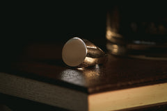 Large Round Signet Ring