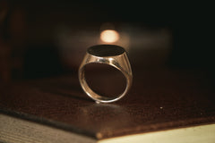 Large Round Signet Ring