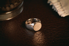 Round Signet Ring