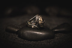 Scarab Cobra Cult Ring