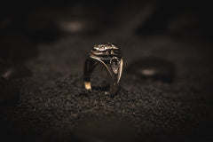 Scarab Cobra Cult Ring