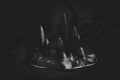 Limited Edition Ceramic Stalagmite Ring Holder - Matte Black